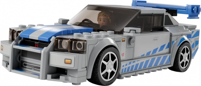 Lego Speed Champions Nissan Skyline GT-R R34 Modell aus Fast & Furious