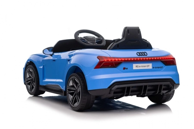 Elektroauto Audi E-Tron GT Blau