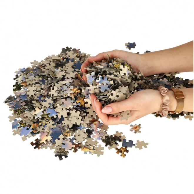 Puzzle 1000 Teile Vater und Sohn