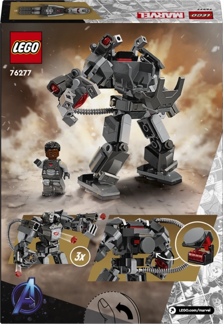 Lego Marvel Mechanischer War Machine Anzug