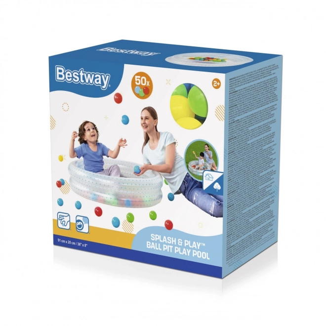 Bestway Kinderpool und Ballspielset