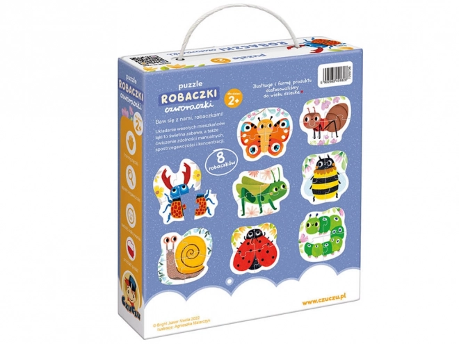 Puzzle Krabbeltiere Vierlinge