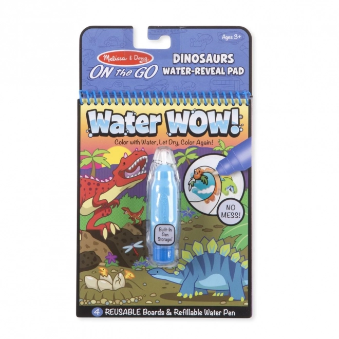 Wasser Malbuch Dinosaurier - WaterWow