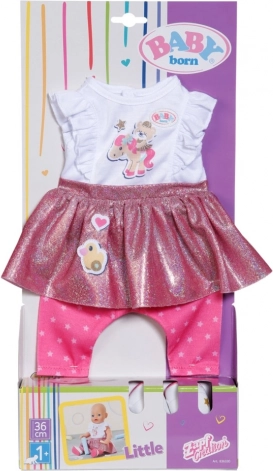 BABY born Little Alltags-Outfit für Puppe 36 cm
