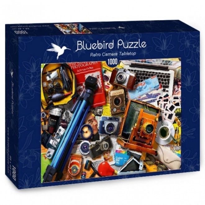 Bluebird Puzzle Sammlung Retro-Kameras 1000 Teile