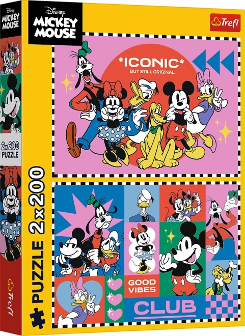 Disney Puzzle Czas z przyjaciółmi 2x200 Teile