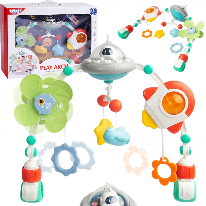 Interaktiver Spielbogen für Babys von Woopie