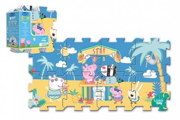 Schaumpuzzle Peppa Pig Sommer