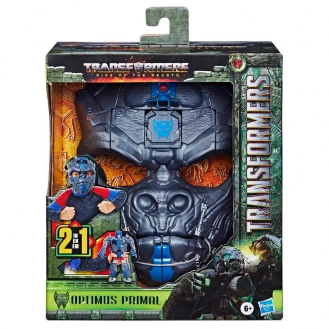 Transformers Optimus Primal Maske mit Verwandlung