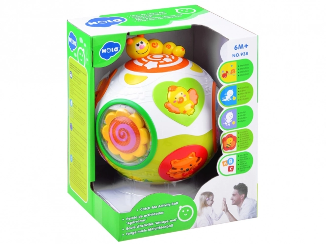 Interaktiver Krabbelball für Babys