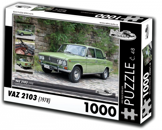 Retro-Auta Puzzle Vaz 2103 (1978) 1000 Teile