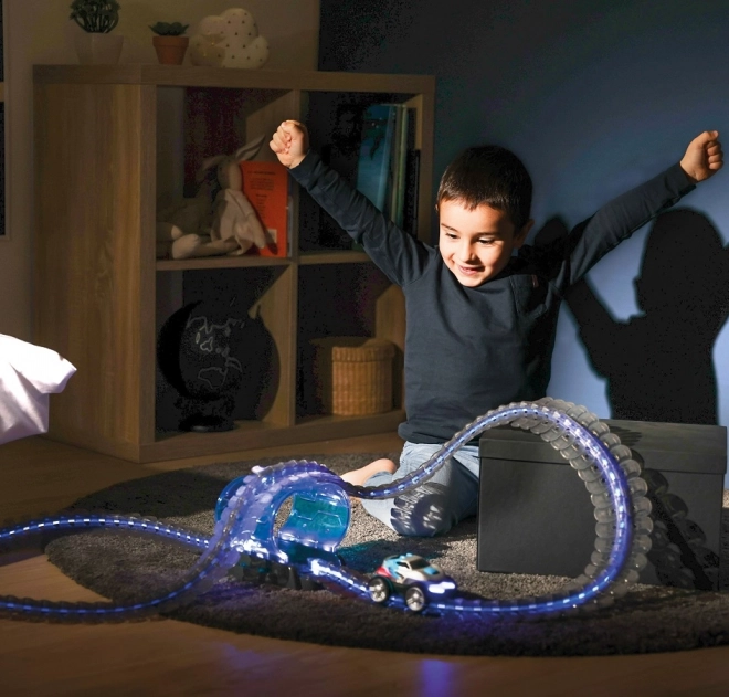 Smoby Flextreme Neon Rennstrecke Startset mit Auto
