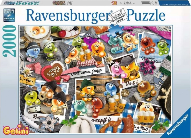 Ravensburger Puzzle Gelini auf dem Oktoberfest 2000 Teile