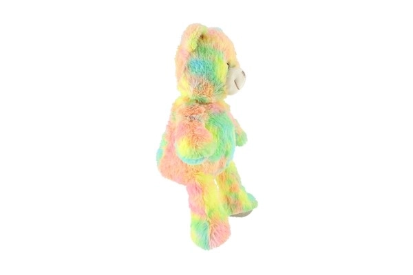 Regenbogen Kuschelbär mit Licht und Ton