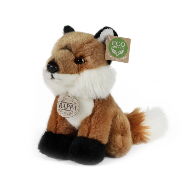 Ecofreundliche Sitzende Plüsch-Fuchsfigur 18 cm