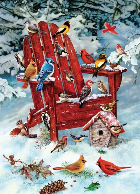 Puzzle Vögel von Adirondack