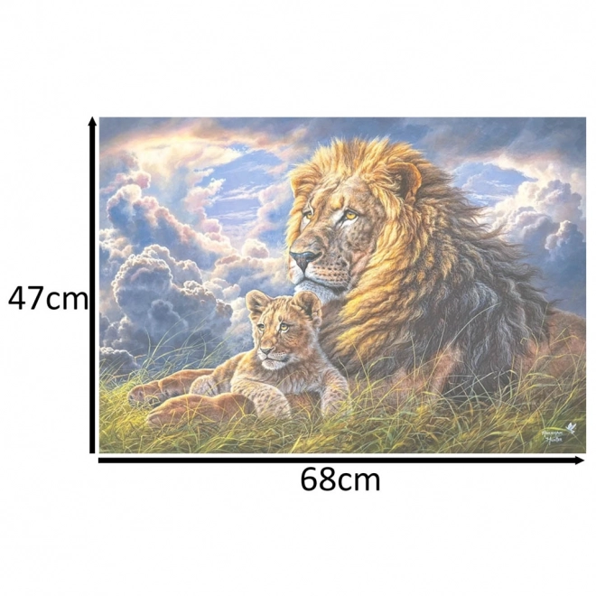 Puzzle 1000 Teile Vater und Sohn