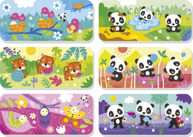 Educa Baby Puzzle Panda Bimba und Freunde