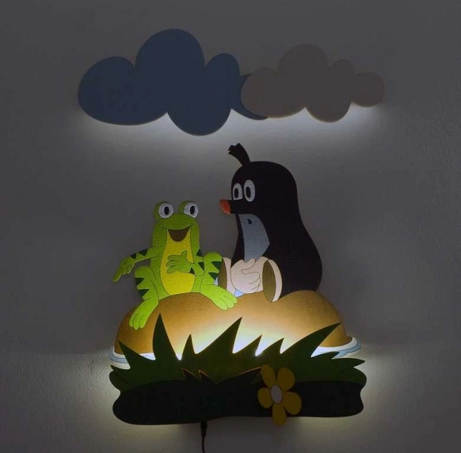 Dětská LED-Lampe Krtek und Frosch