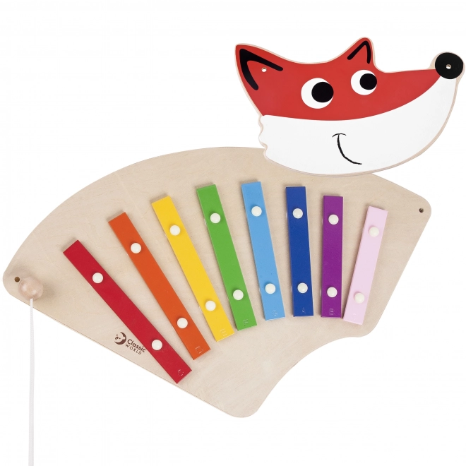 Musikalische Wandtafel Fuchs
