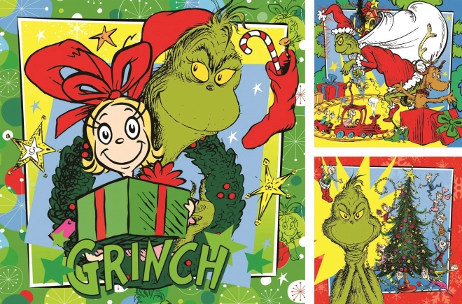 Ravensburger Puzzle Der Grinch - 3x49 Teile