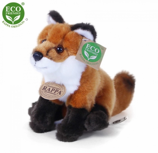 Plyschfigur sitzender Fuchs ECO-FRIENDLY 18 cm