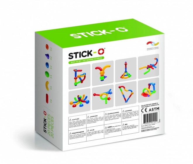 Stick-O Magnetische Bausteine 20er Set