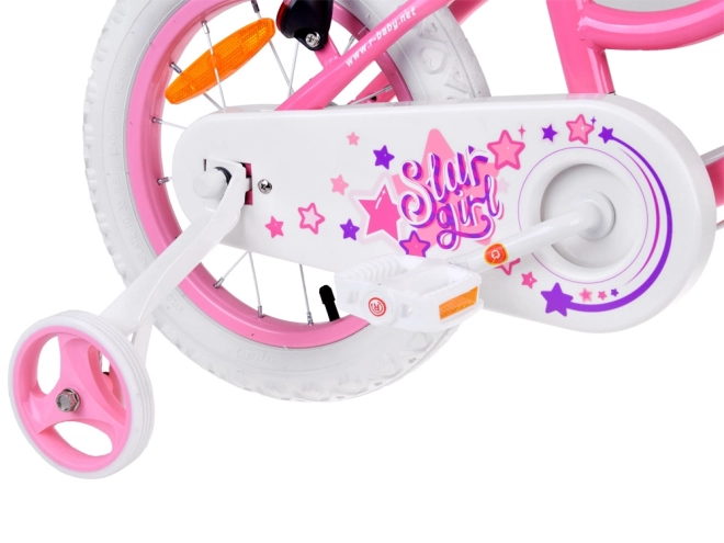 Royal Baby Kinderfahrrad Star Girl 14 Zoll – Rosa