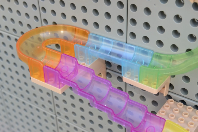 Masterkidz Konstruktionsset Kugelbahn für STEM-Tafel 63 Teile