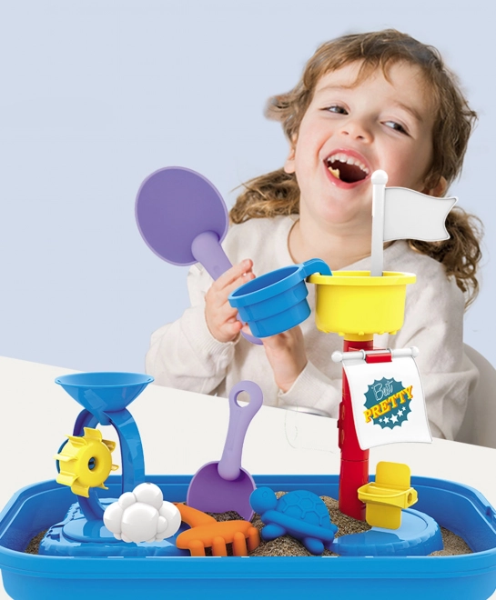 Woopie Spieltisch Wasserspielzeug Piratenschiff