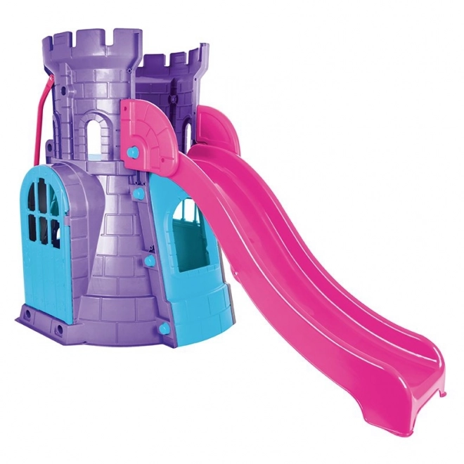 Woopie Schloss Turm mit Rutsche Kinderspielplatz