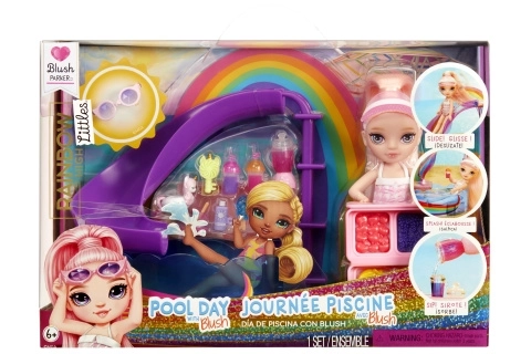 Rainbow High Kleine Schwester Spielset mit Pool
