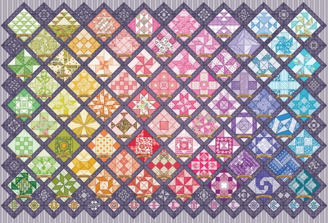Cobble Hill Puzzle Gestickte Decken 2000 Teile