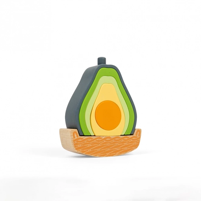 Bigjigs Toys Balanzierspiel Avocado