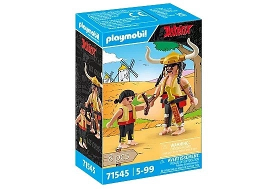 Playmobil Asterix Set Cebulonke mit Grzanka und Pepe