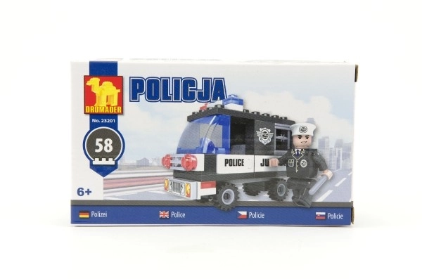 Polizeiauto Dromader Bausteine