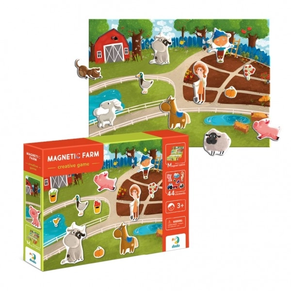 Magnetische Farmtiere Spielset