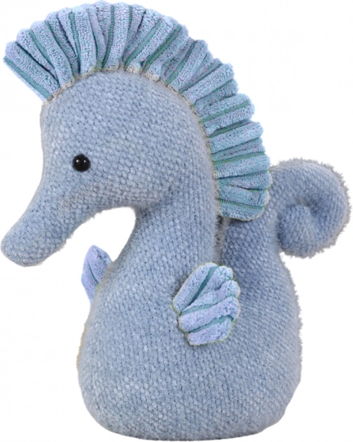 Plüschspielzeug Blaues Seepferdchen 25cm