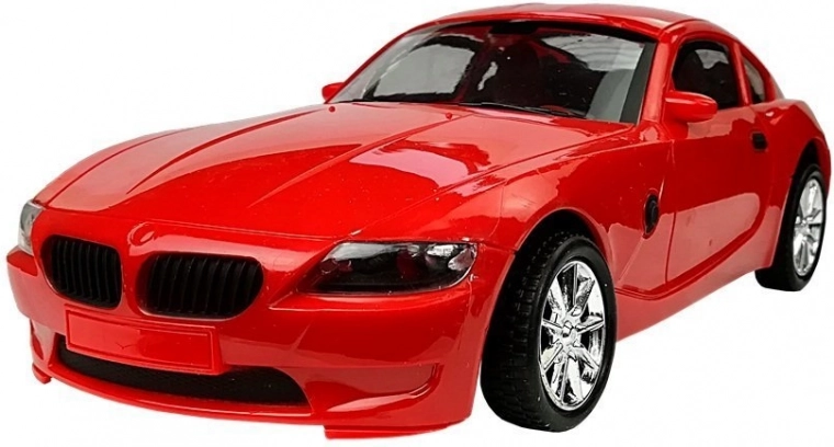 Roter Sportwagen für schnelle Action