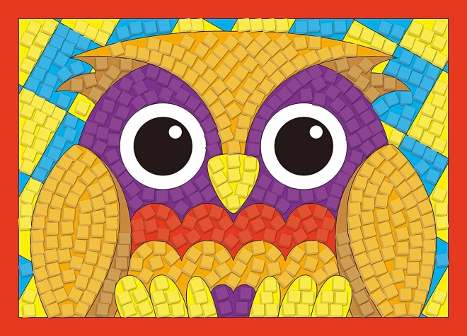Kreatives Mosaikset für Kinder