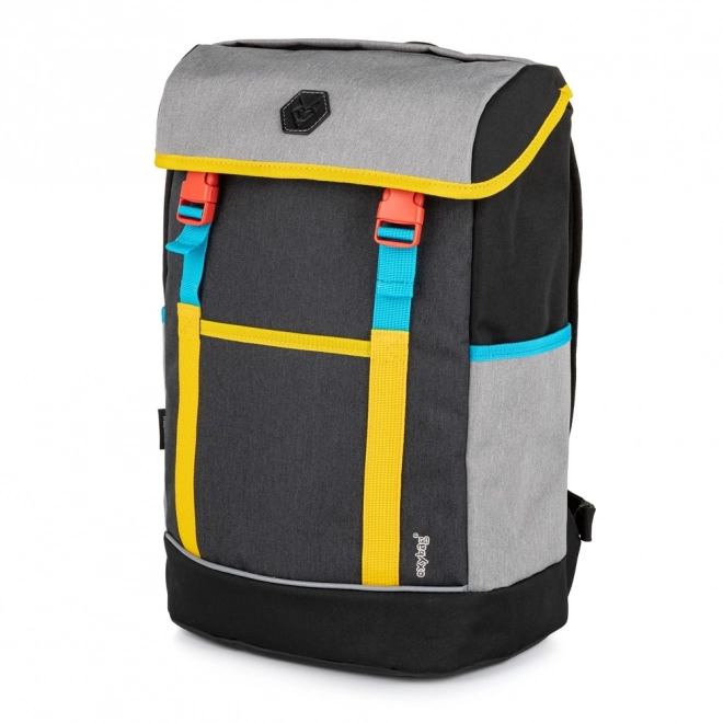 Eleganter Urbaner OXY Rucksack Grau