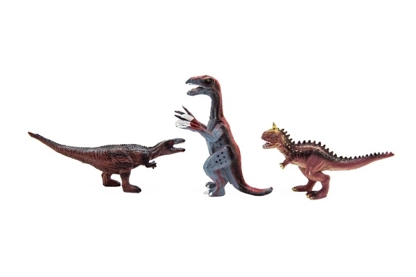 Plastik-Dinosaurier-Set