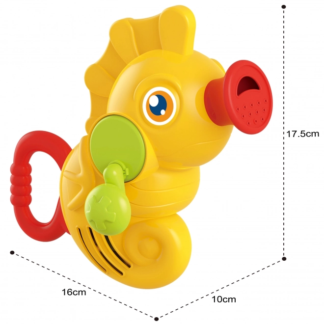Badespielzeug Wasserpumpenset Seepferdchen