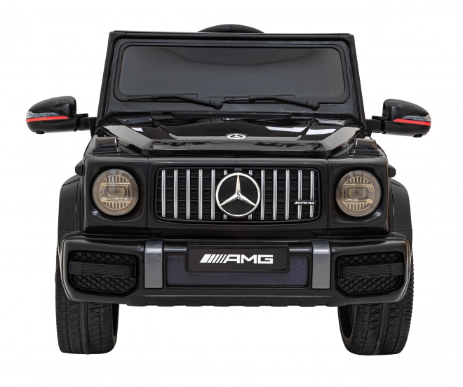 Mercedes AMG G63 für Kinder schwarz + Fernbedienung + MP3 LED + langsamer Start + EVA + Gurte