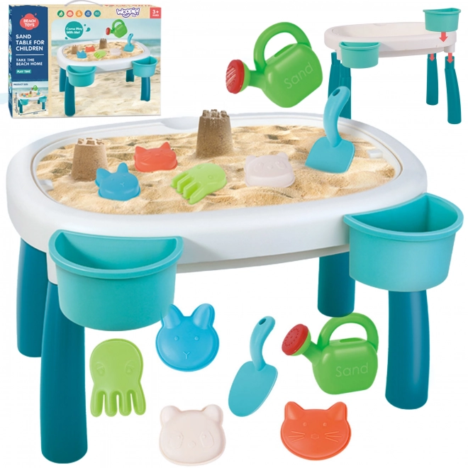 Woopie Wasserspieltisch 2-in-1 Sandkasten Set