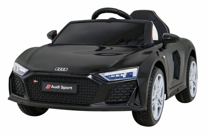 Audi R8 LIFT Batterieauto + Fernbedienung + EVA Räder + MP3 + LED – Schwarz