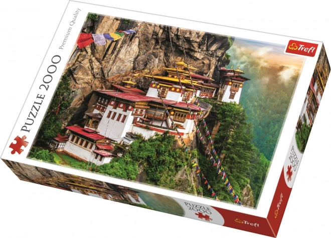 Puzzle Tigernest Bhutan 2000 Teile