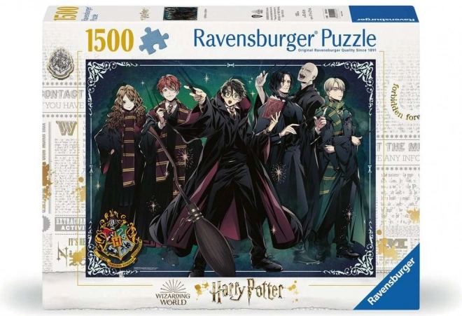 Puzzle Nebelvír vs. Slytherin 1500 Teile