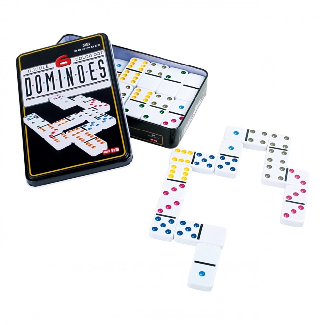 Domino-Spiel 6 Farben