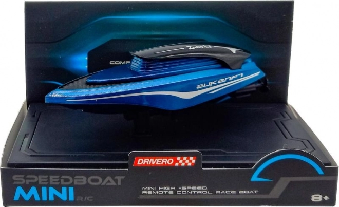 Moderne blaue RC-Boot
